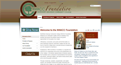 Desktop Screenshot of nwaccfoundation.org
